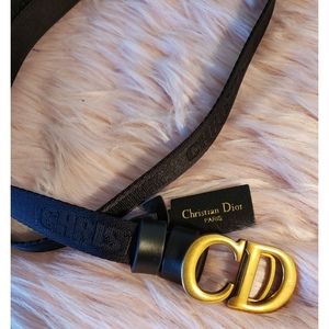 Christian Dior Saddle Belt